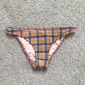 Billabong - sunshine check bikini bottoms